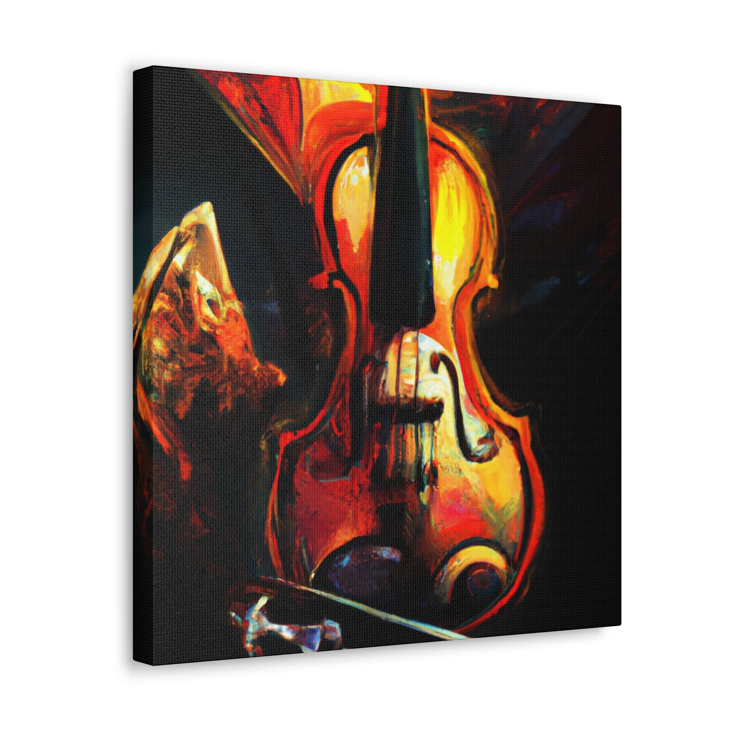 Music of the Violin - Canvas