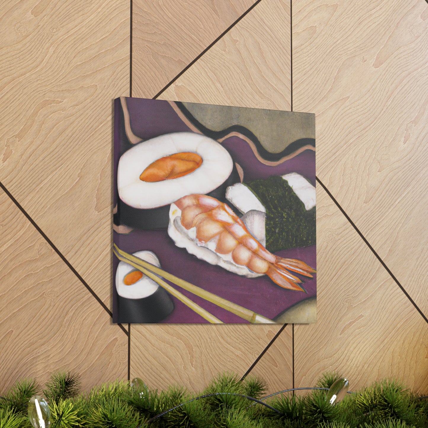 "Sushi of Art Nouveau" - Canvas