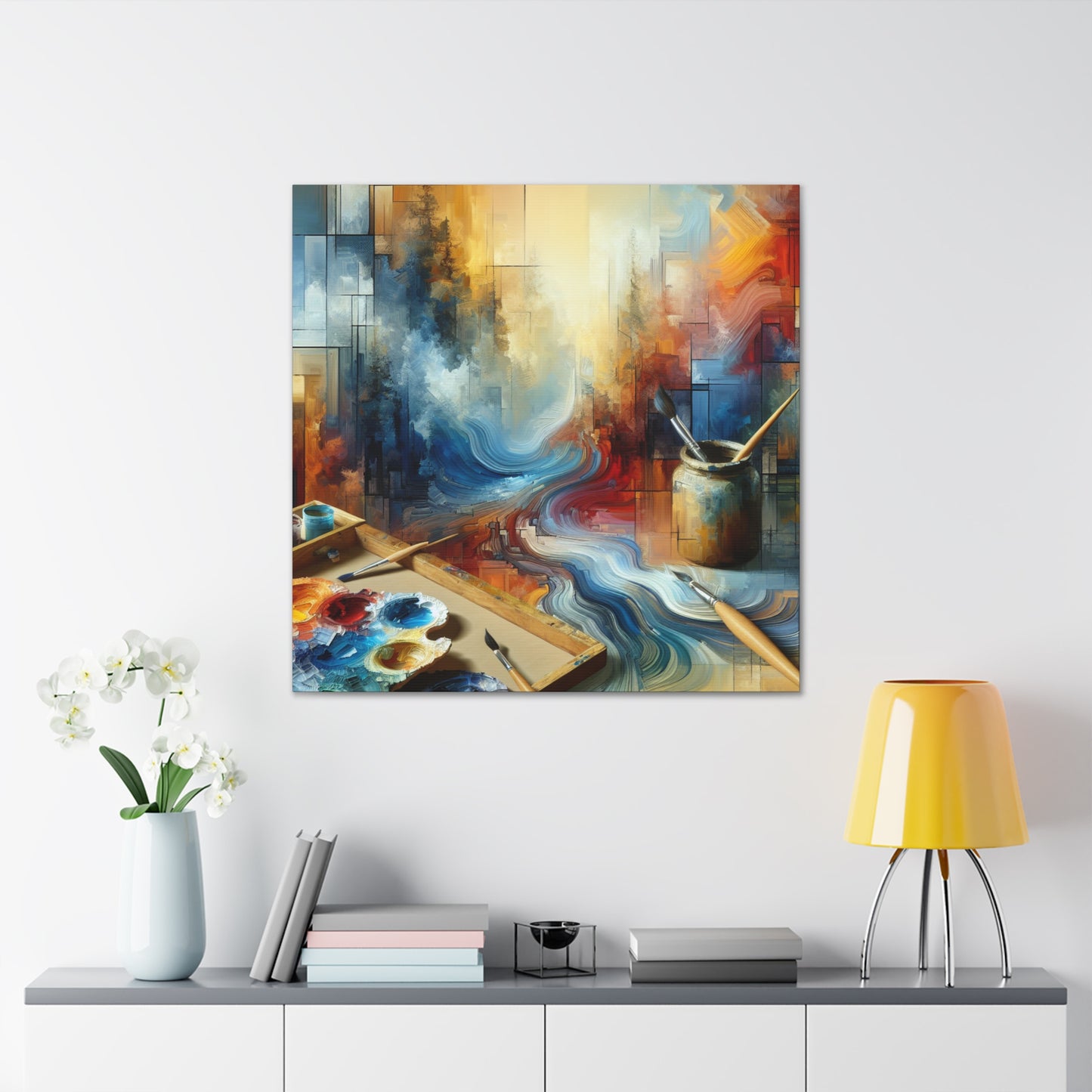 Whirlwind of Color - Canvas