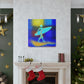 Surfer in Art Deco - Canvas