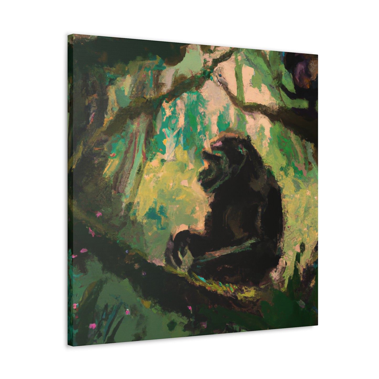 Chimpanzee Expressionistic Dream - Canvas