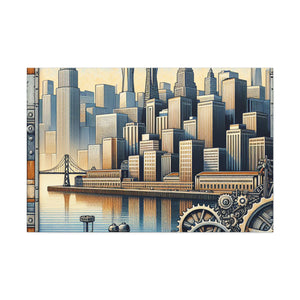 Cityscape Serenade - Canvas