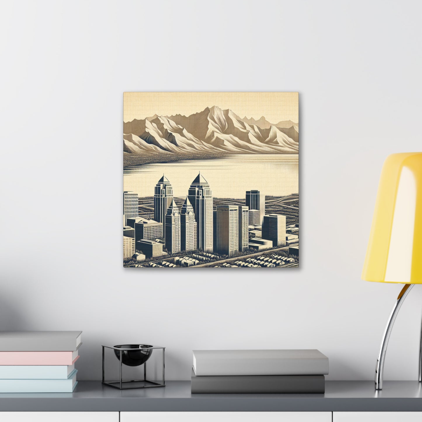 "Serenity of Salt City" - Canvas