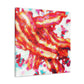 Bacon Pointillism Splendor - Canvas