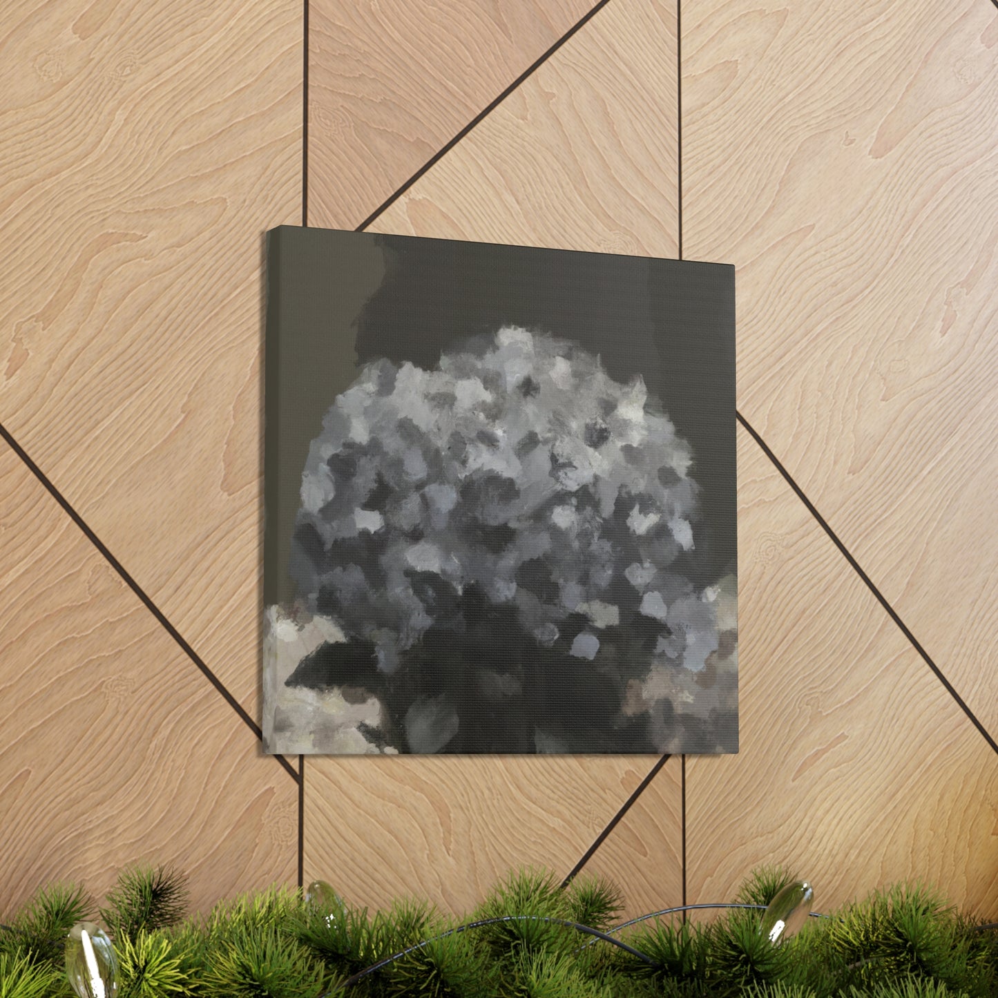 "Hydrangea in Harmony" - Canvas