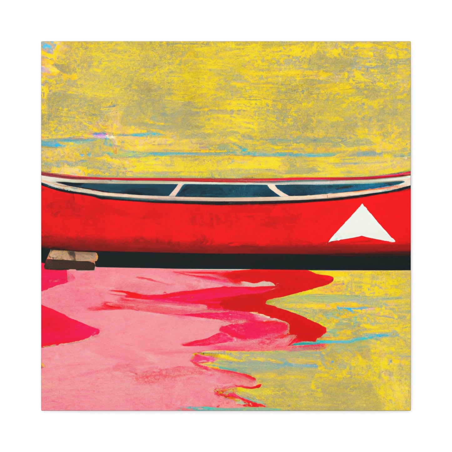 Canoe on Canvas. - Canvas