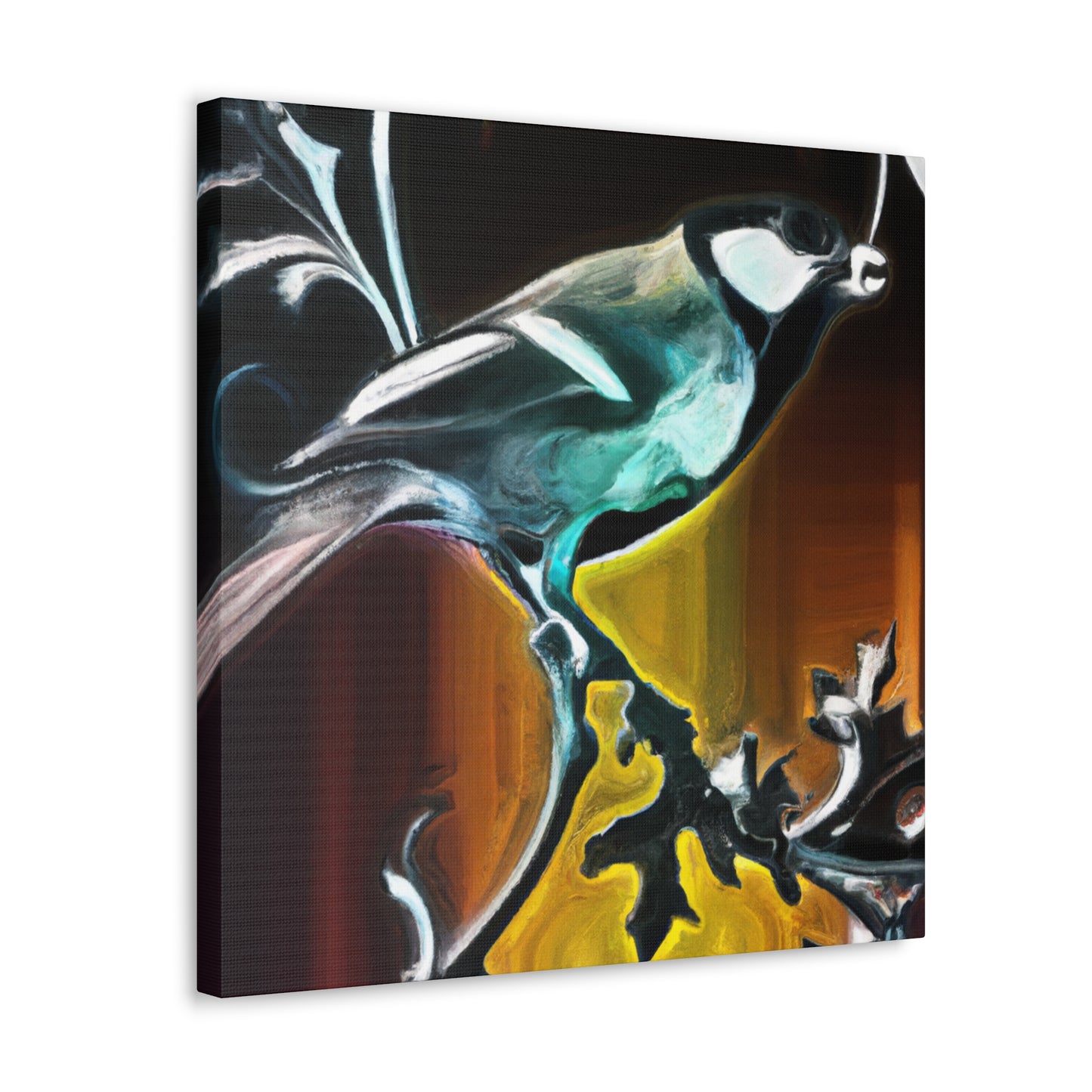 "Titmouse in Splendor" - Canvas