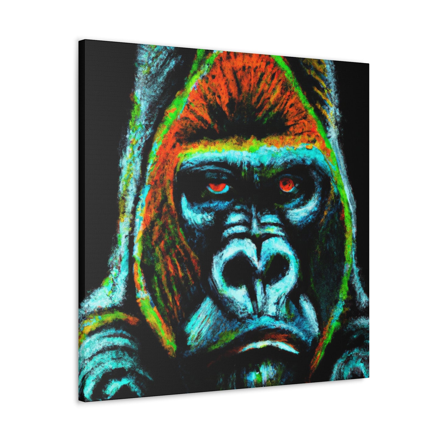 "Gorilla in the Wilderness" - Canvas