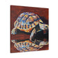 Tortoise in Hyperrealism - Canvas