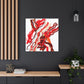 Bacon Emotion Dripping - Canvas