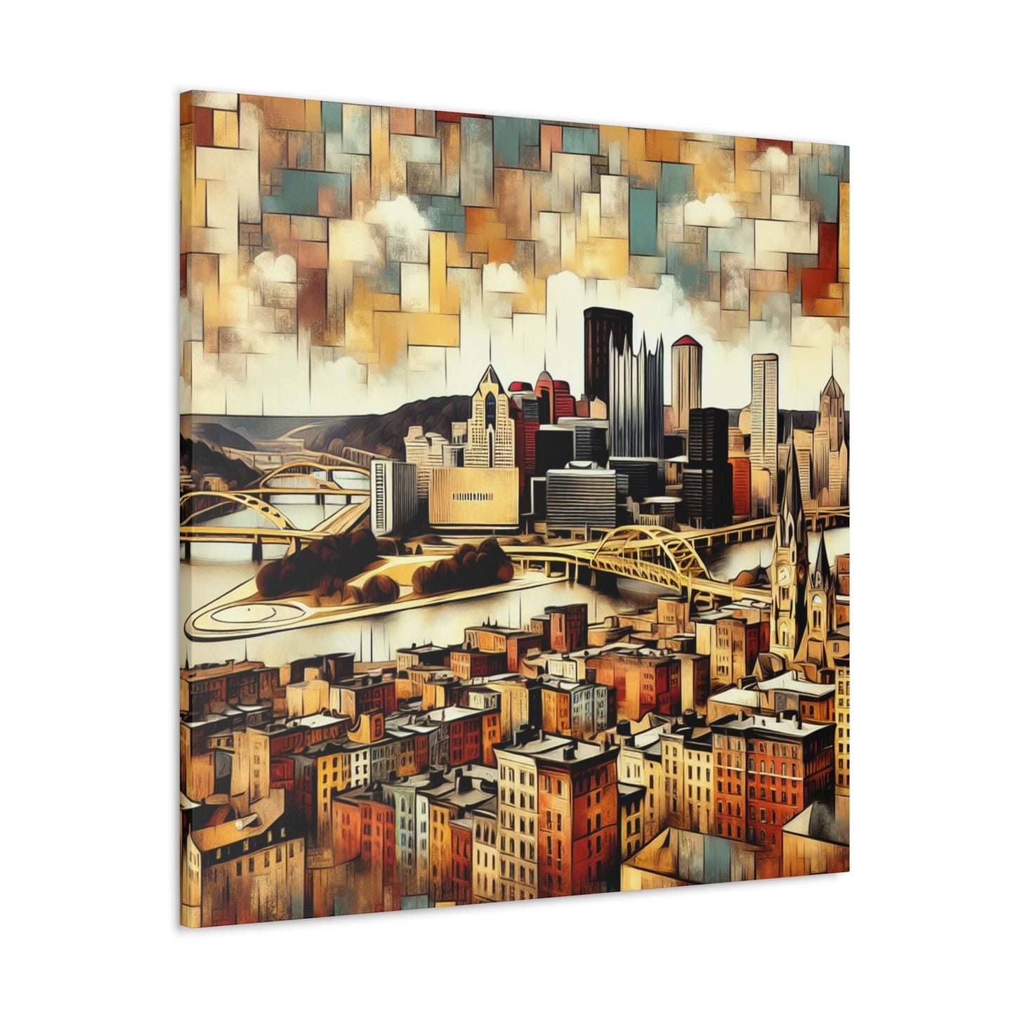 "Steel City Spectrum" - Canvas