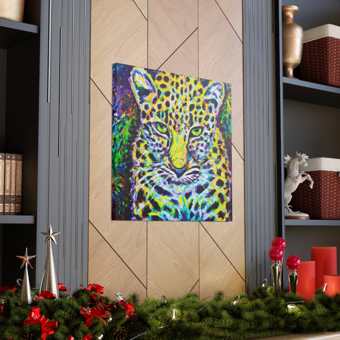 Leopard on the Prowl - Canvas