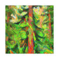 "Lush Redwood Forest" - Canvas