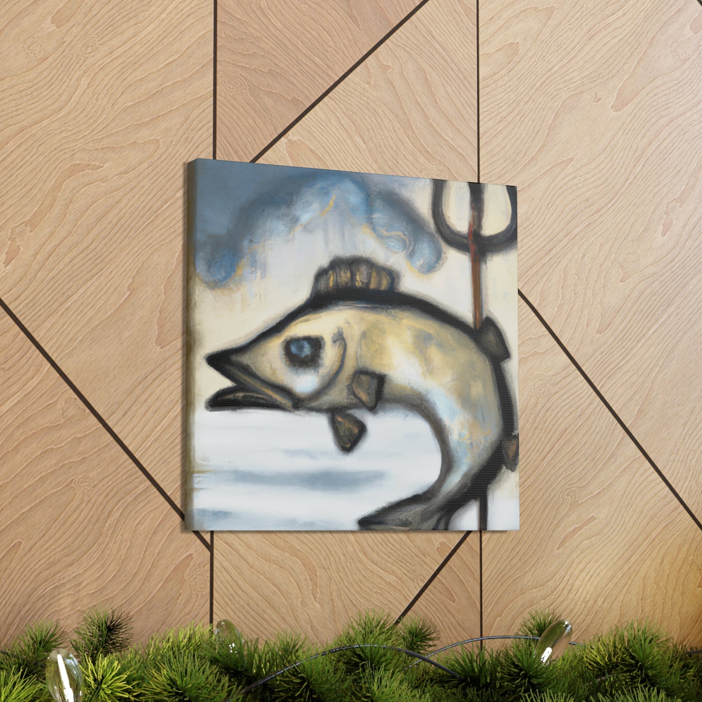 "Walleye of Surrealism" - Canvas