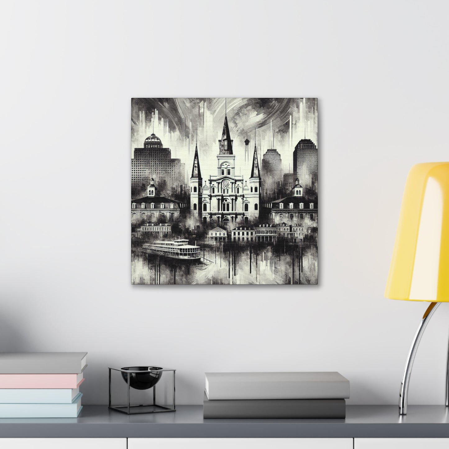 Vibrant Crescent City Creation - Canvas