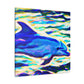 "Dolphin on the Waves" - Canvas