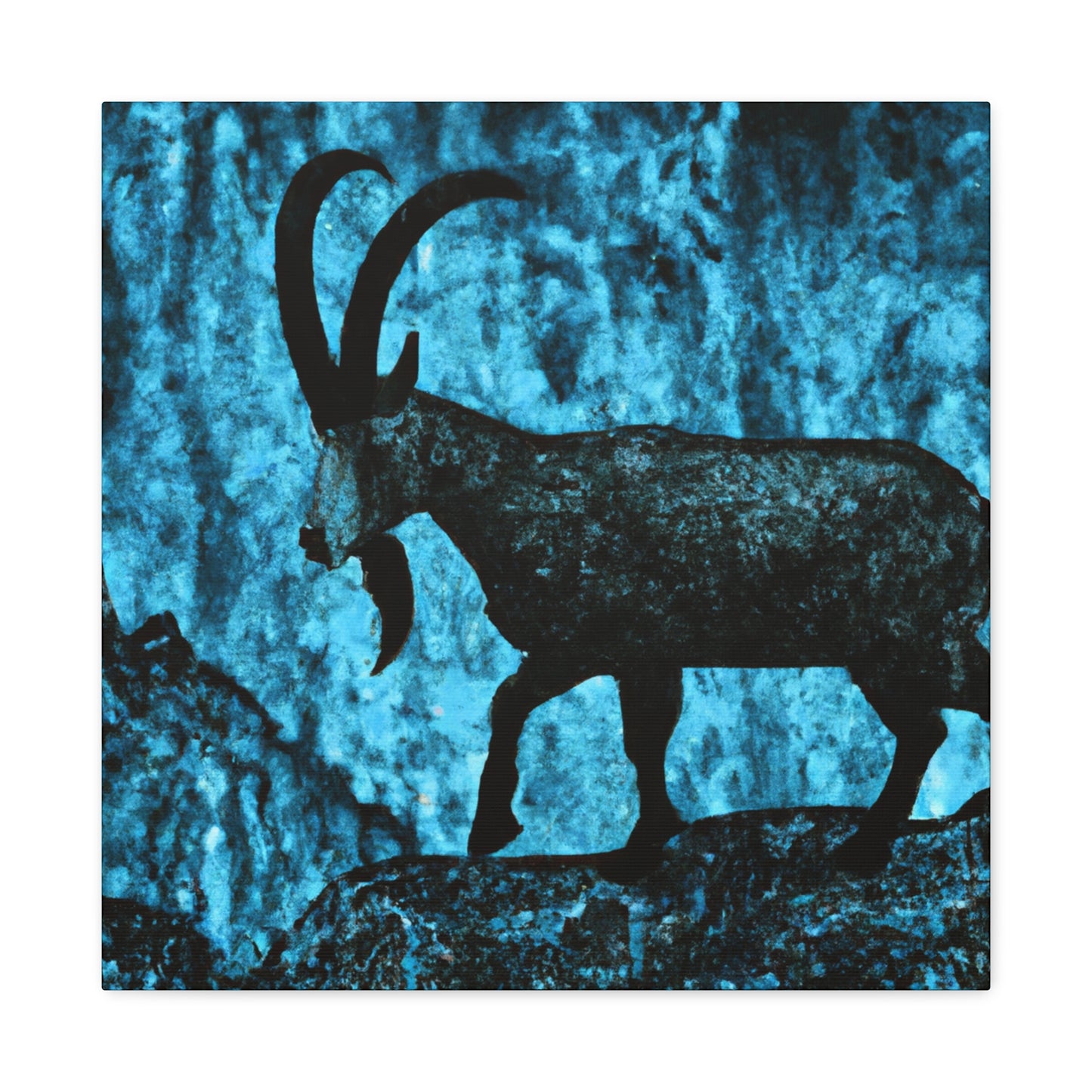 Ibex Mountain Majesty - Canvas