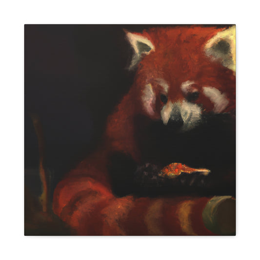 Red Panda Dreamscape - Canvas