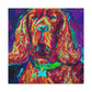 "Irish Setter Impressionism" - Canvas