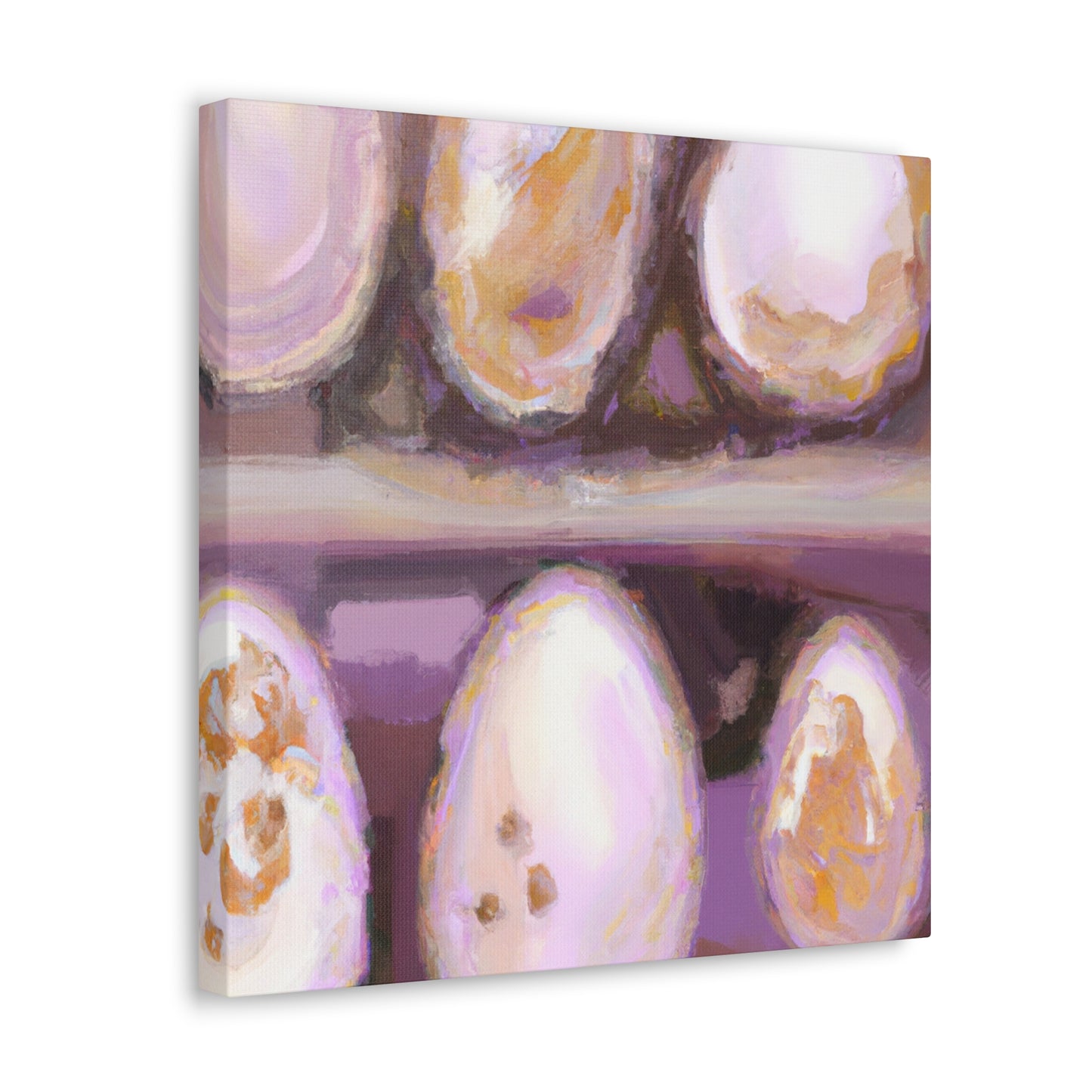 Eggs in Impressionism - Canvas