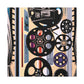 "Film Reels in Deco" - Canvas