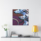 Greyhound in Motion - Canvas