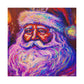 Santa Claus in Baroque - Canvas