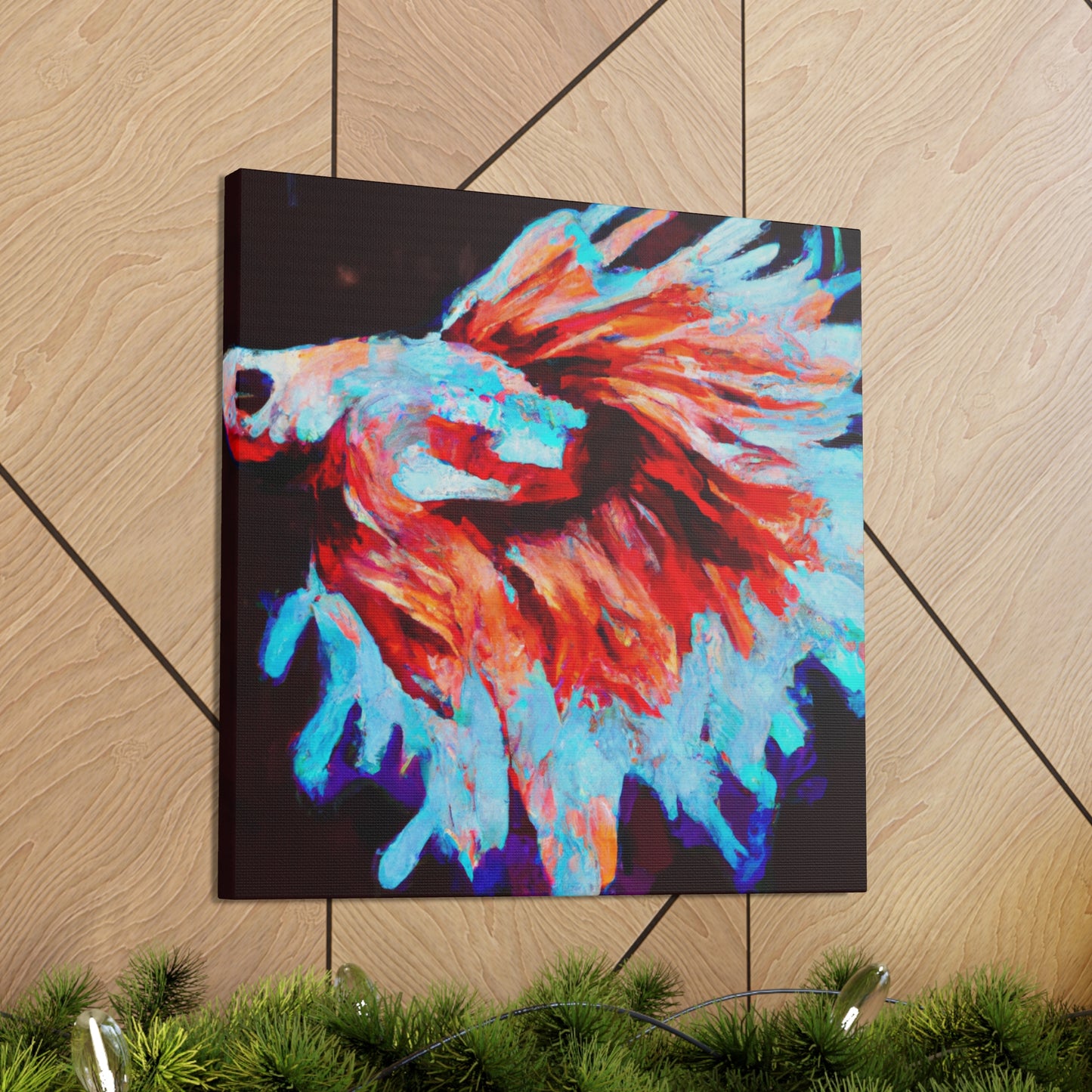 "Betta's Majestic Splendor" - Canvas