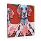 "Irish Setter Symphonies" - Canvas