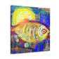 Fish in Expressionism - Canvas