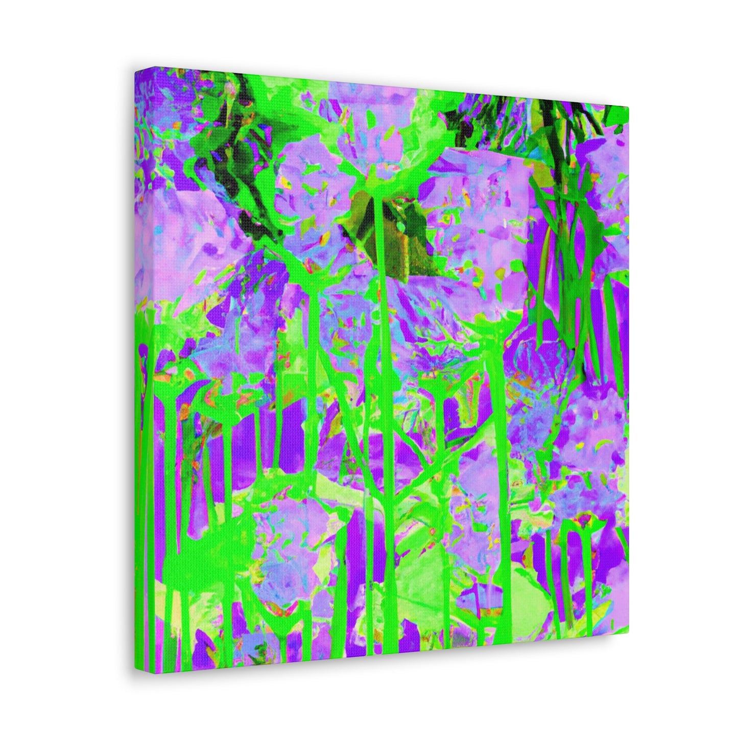 Lavender Twilight Blooms - Canvas