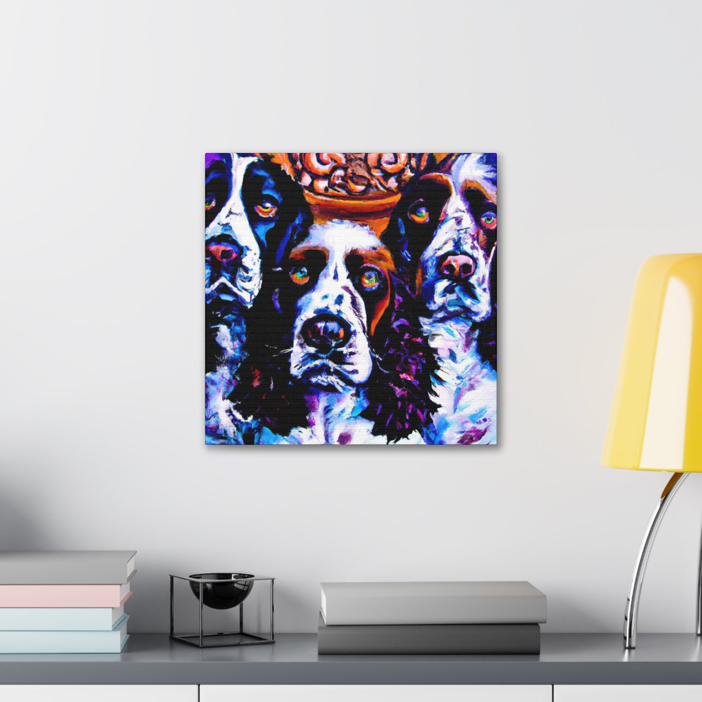 "A Surreal Springer Spaniel" - Canvas