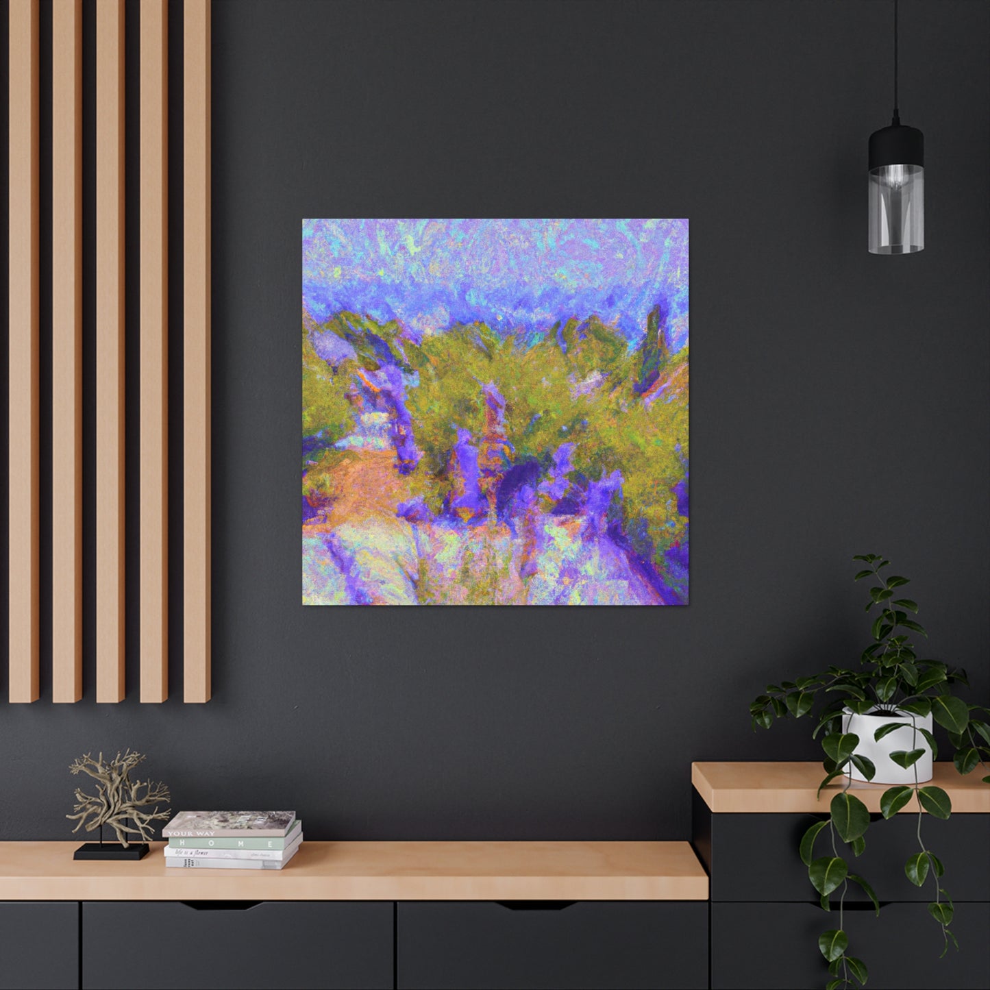 Lavender in Bloom - Canvas