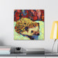 "Hedgehog in Impressionism" - Canvas