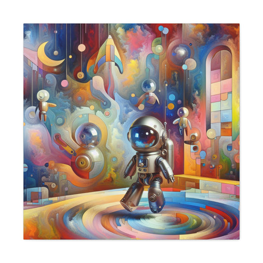 Cosmic Robotic Odyssey - Canvas