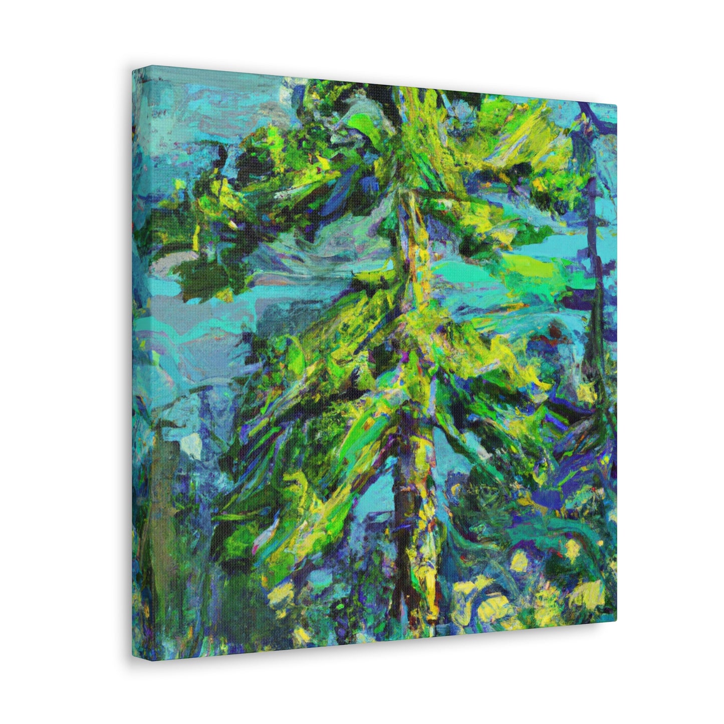 "Pine Tree Dreamscape" - Canvas