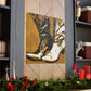 Boots on Baroque canvas - Canvas