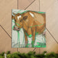 "Jersey Cow Serenity" - Canvas