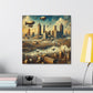 "Steam City Southern Charm" - Canvas