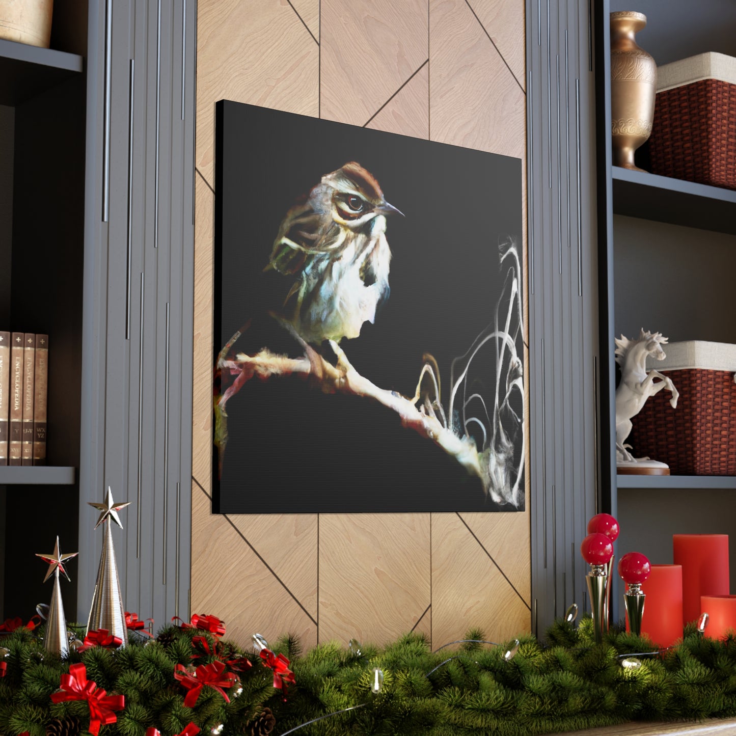 "Song Sparrow Serenade" - Canvas