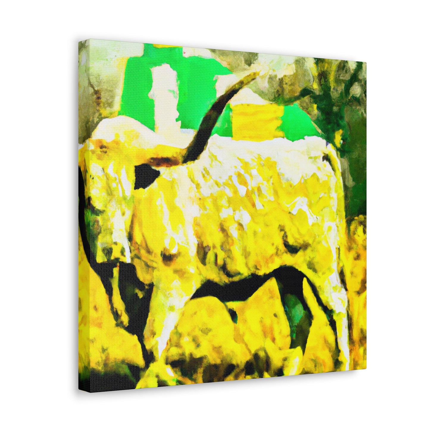 "Texas Longhorn Majesty" - Canvas