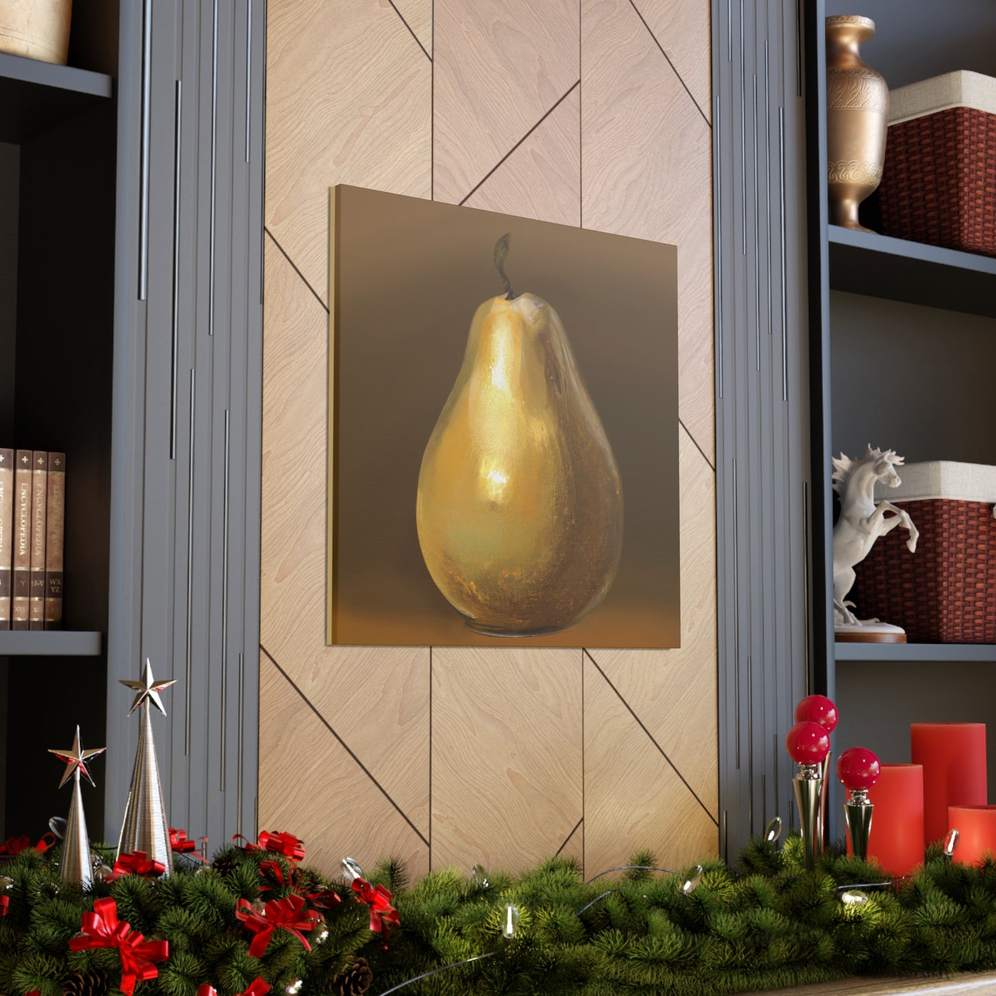 "Pear of Neoclassicism" - Canvas