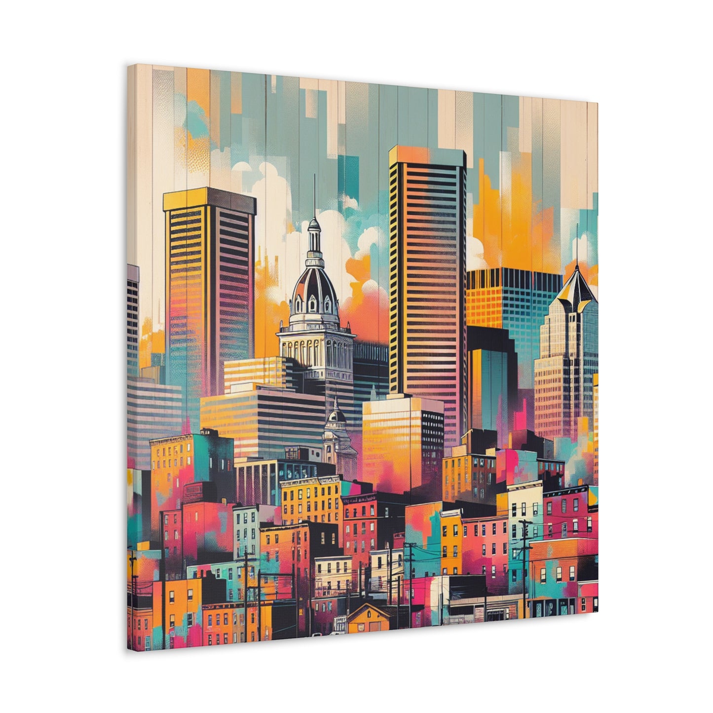 Brick City Awakening - Canvas