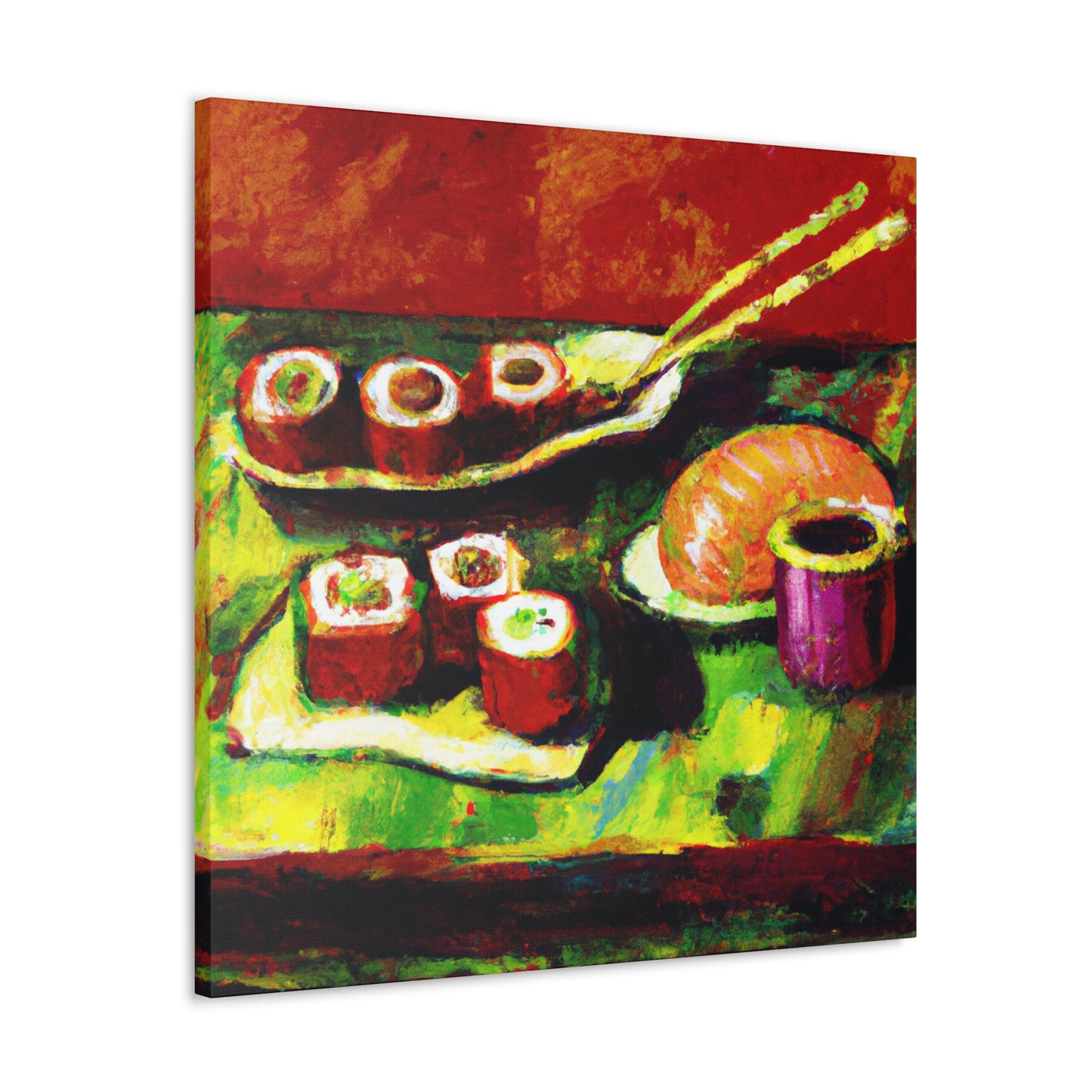 "Delightful Sushi Delight" - Canvas