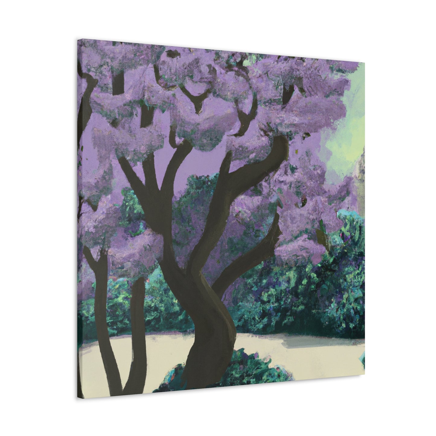 "Lilac Radiant Beauty" - Canvas