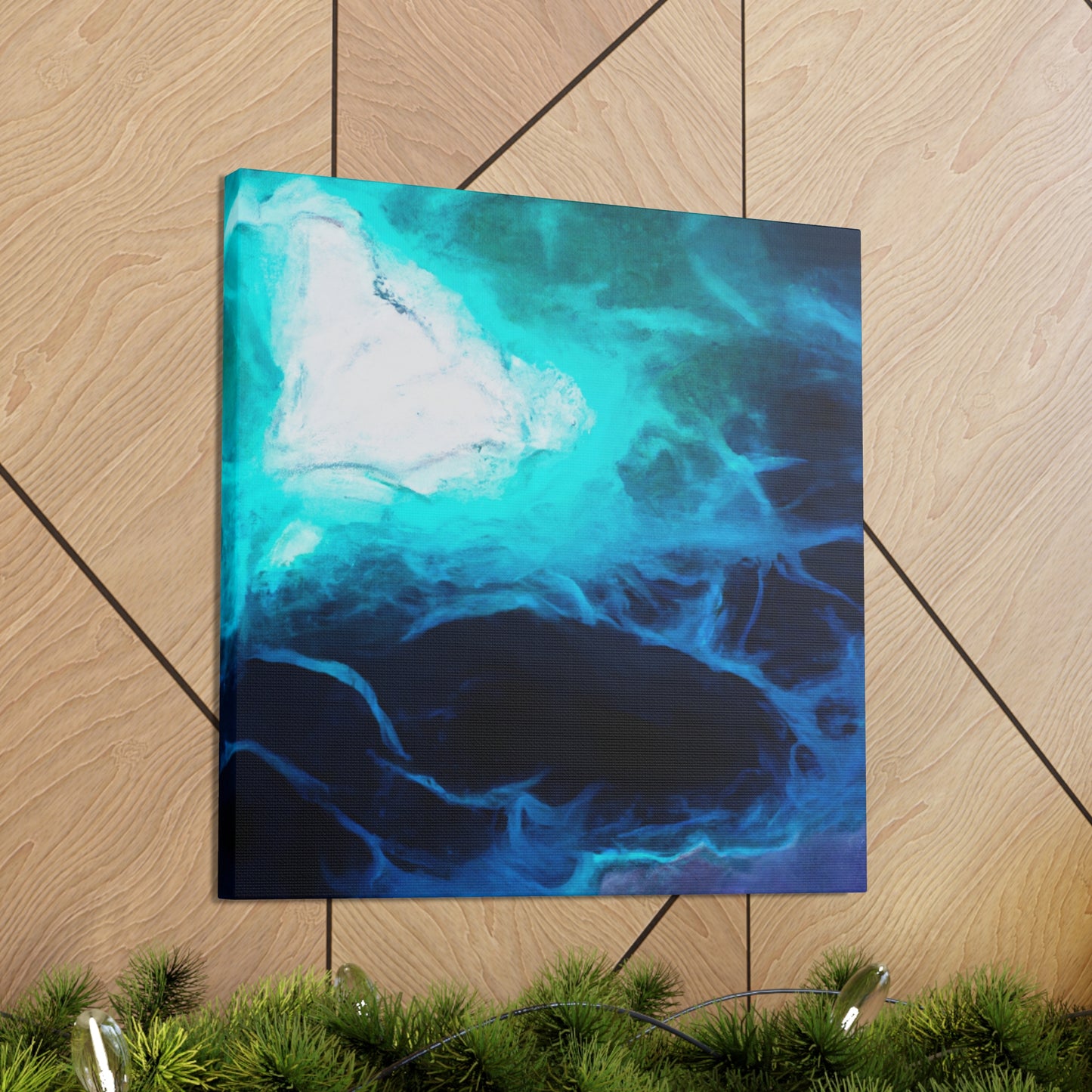 Ocean's Eternal Vibrancy - Canvas