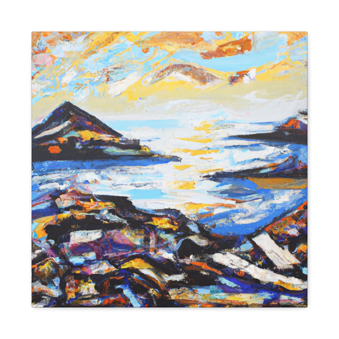 Coastal Sunset Beauty - Canvas