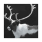 Reindeer in Realism - Canvas