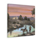 Western Splendor Cascade - Canvas