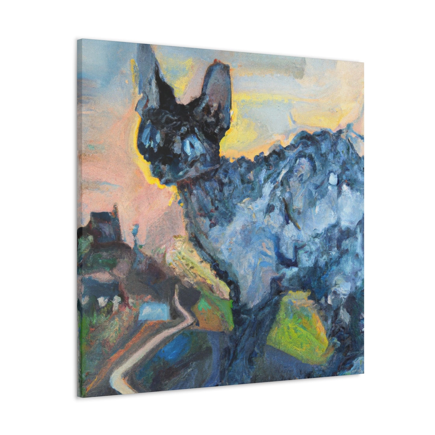 "Purrfect Feline Frivolity" - Canvas